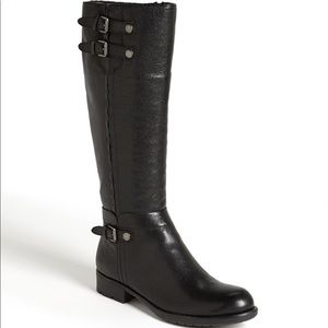 Franco Sarto Pacer Black Ridding Boot size 5.5